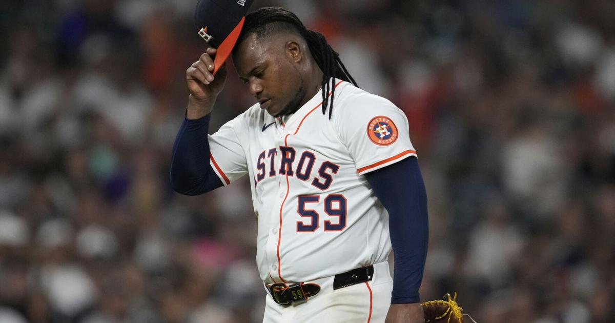 Framber Valdez makes first start for Astros since throwing pitch that hit his catcher | MLB