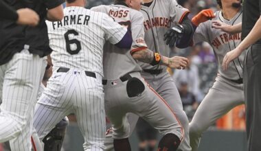 Freeland, Chapman, Adames ejected after Devers hits 30th home run in Giants' 7-4 win over Rockies | Sports