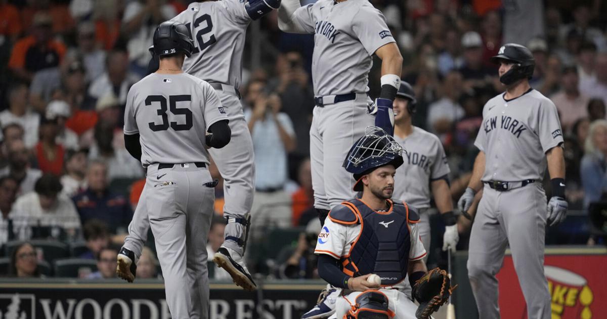 Grisham's grand slam powers Yankees to 7-1 win over Astros | Sports