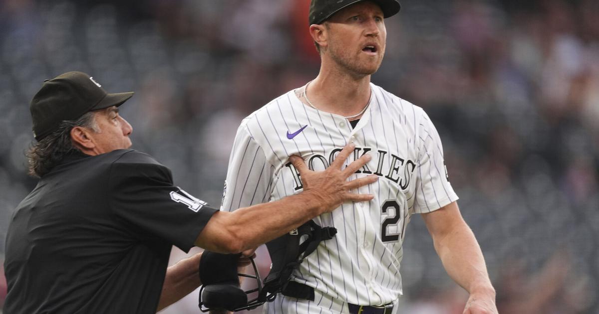Giants third baseman Chapman appeals one-game suspension handed down by MLB after brawl in Colorado | Associated Press