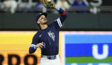 Bobby Witt Jr. leaves game with low back spasms | MLB