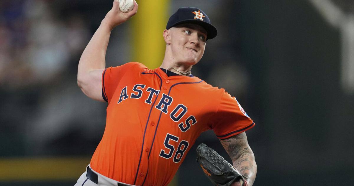 Hunter Brown outduels Jacob deGrom as Astros rout Rangers 11-0 | Sports