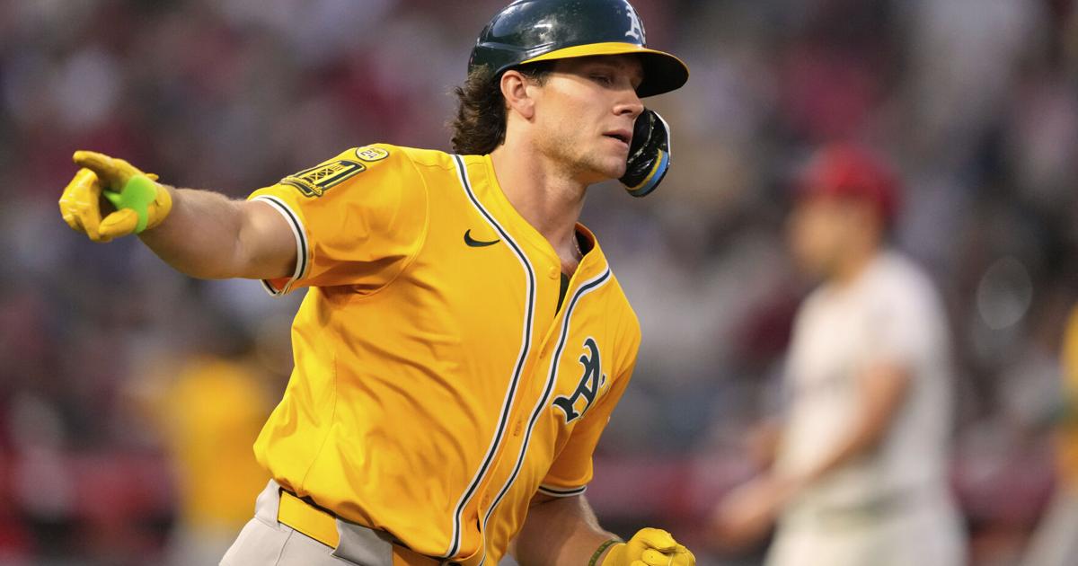Athletics hit 4 HRs in 17-4 win over Angels | National
