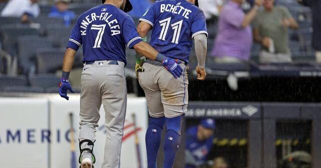 Blue Jays shortstop Bo Bichette sits out series finale against Yanks after collision at the plate | National Sports