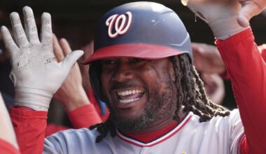 Josh Bell homers as Nationals rally with 5 in the 9th to beat Cubs 6-3 | National