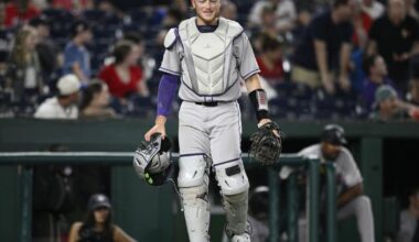 Rockies catcher Hunter Goodman named NL player of the week | Colorado Rockies
