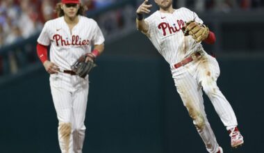 Phillies hope to get Trea Turner back for the playoffs; Alec Bohm joins him on the injured list |