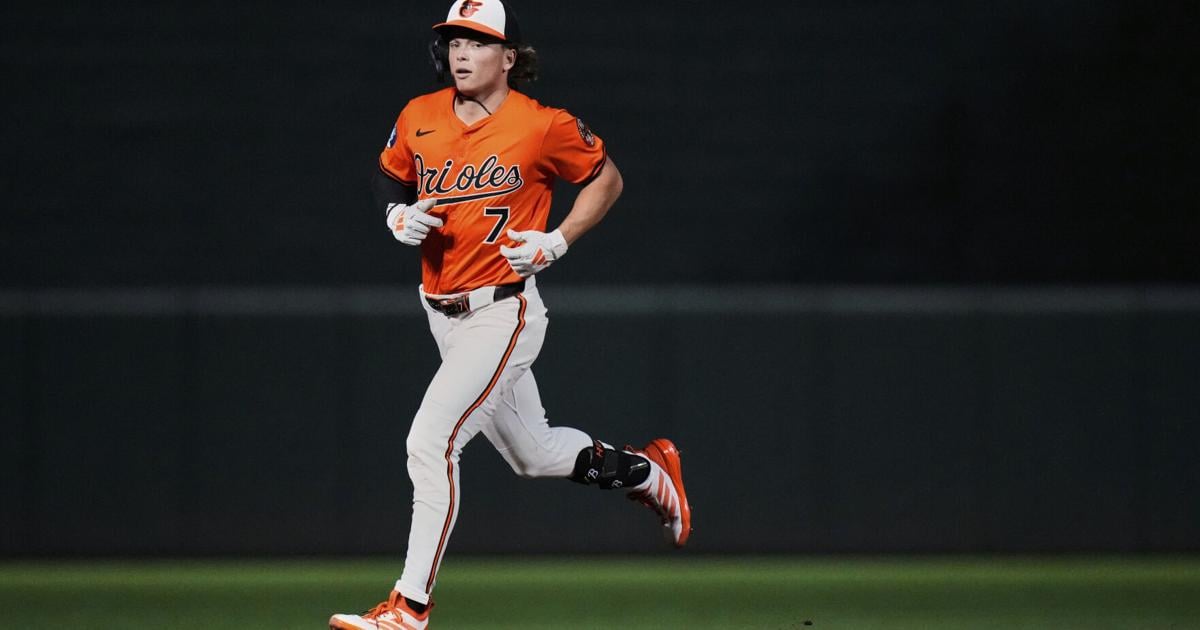 Jackson Holliday home run ends no-hitter 15 minutes after brother Ethan's second pro homer | Sports