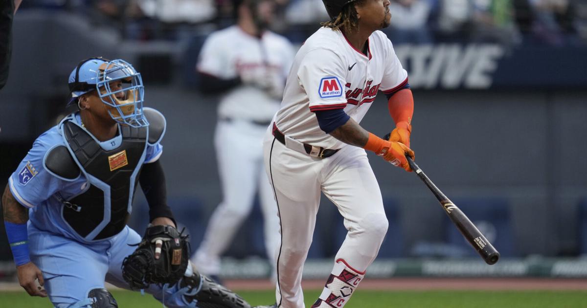 Joey Cantillo pitches 8 innings, José Ramírez homers as Guardians beat Royals 2-0 | Sports