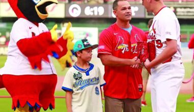 Just when CWS hype seemed to die down ... the Cardinals called; Skirka reflects on first pitch at Busch | Murray State