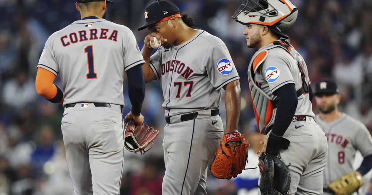 Astros put RHP Luis Garcia on 15-day IL, recall Nick Hernandez from Triple-A | National Sports