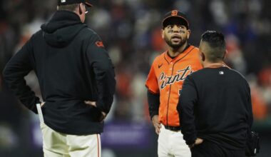 Giants infielder Dominic Smith goes on injured list with strained right hamstring | Sports