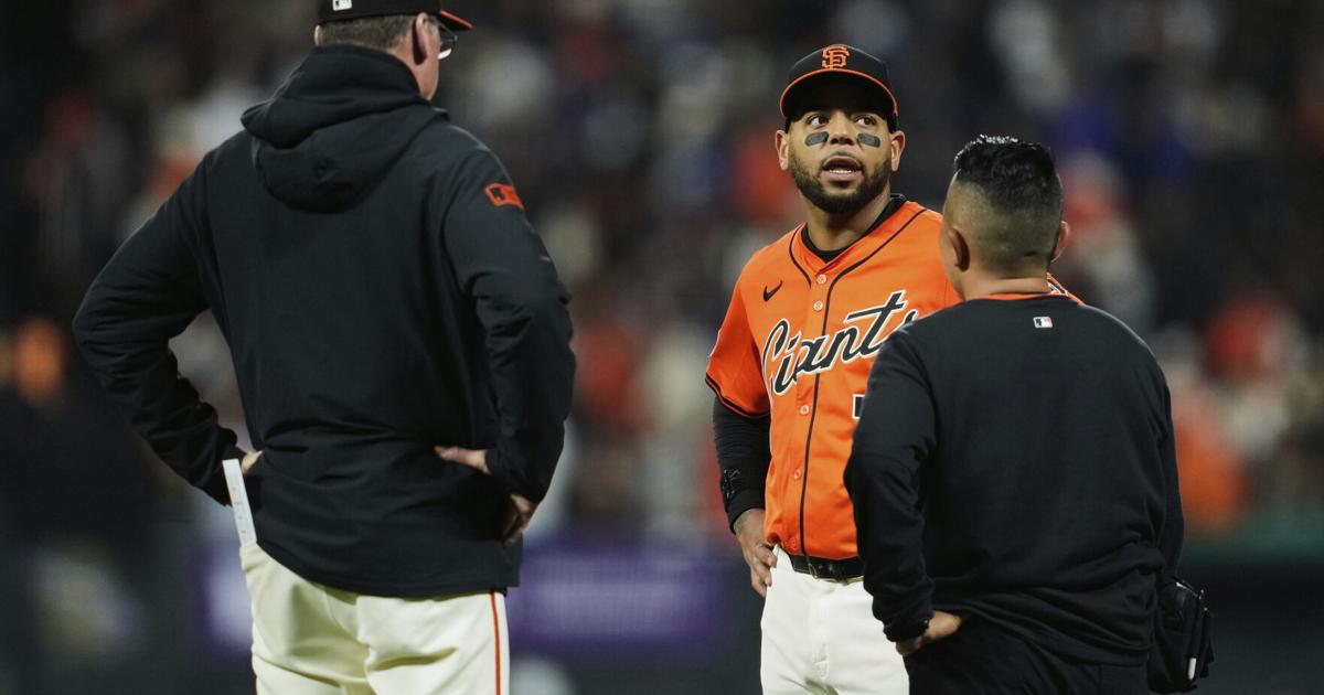 Giants infielder Dominic Smith goes on injured list with strained right hamstring | Sports