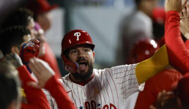 Phillies rally for 8-6 win vs. Royals, reduce NL East-clinching magic number to just one | Sports