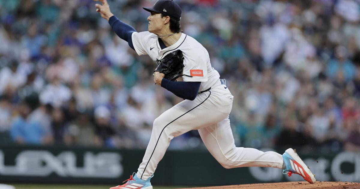Woo strikes out 13 as Mariners beat Angels 5-3 | National