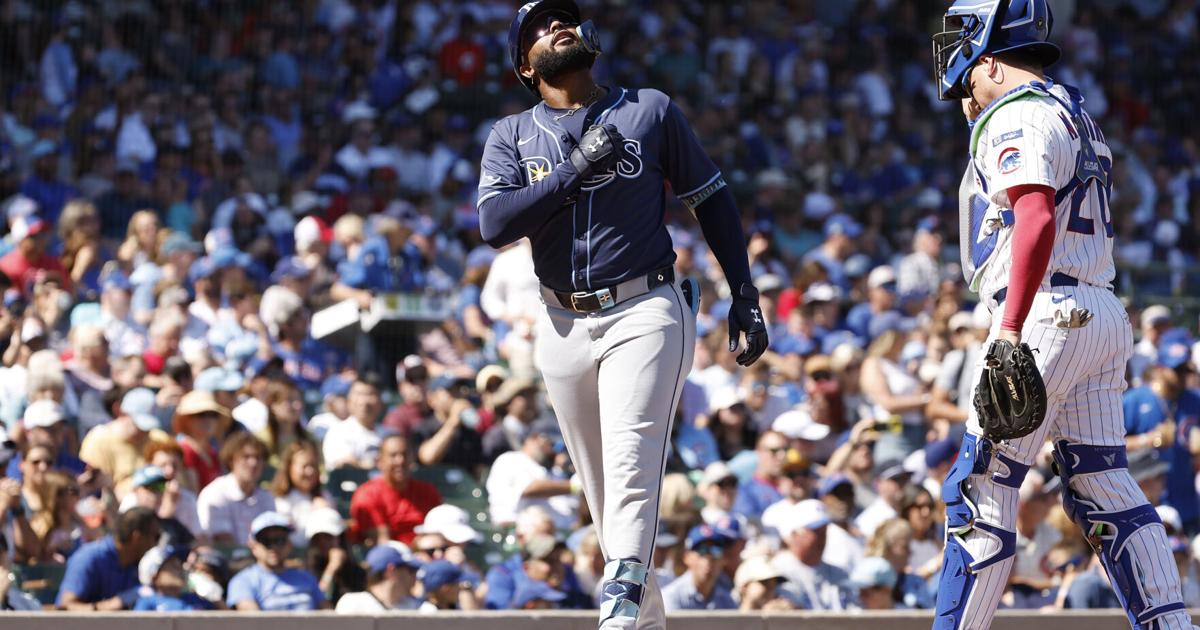 Junior Caminero hits 44th homer, but Rays lose to Cubs - The Daily Gazette