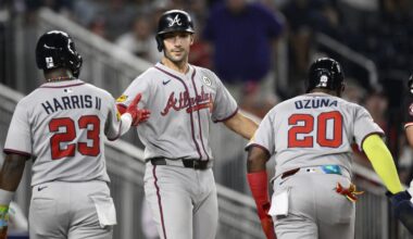 Matt Olson's 3-run homer lifts Braves over Nationals 11-3 | MLB
