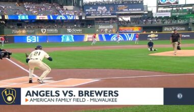 Greg Gard throws out first pitch at Brewers game | Sports