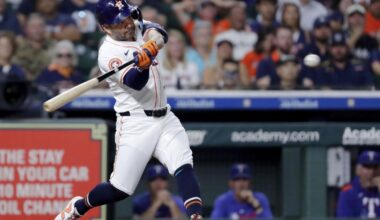 Altuve's homer lifts Astros to sweep Rangers, take AL West lead | MLB