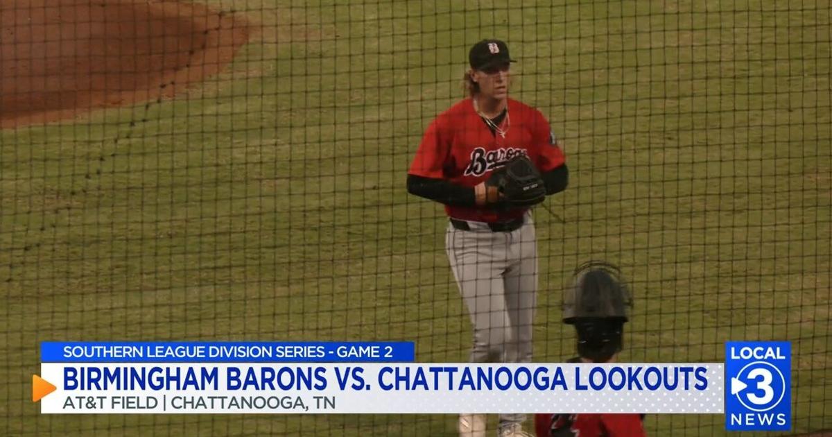 Chattanooga Lookouts one-hit by Birmingham Barons in Game 2 of Southern League Division Series | Local Sports