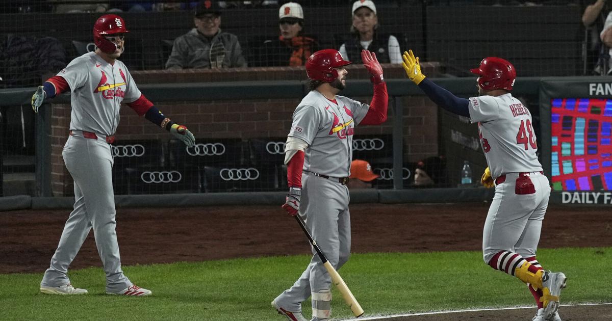 Ivan Herrera's homer launches Cardinals past Giants - STLtoday.com