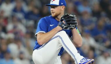 Three Blue Jays pitchers combine for six perfect innings before Boston's Duran doubles in seventh | National Sports