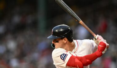 Roman Anthony leaves Boston Red Sox game with left oblique tightness