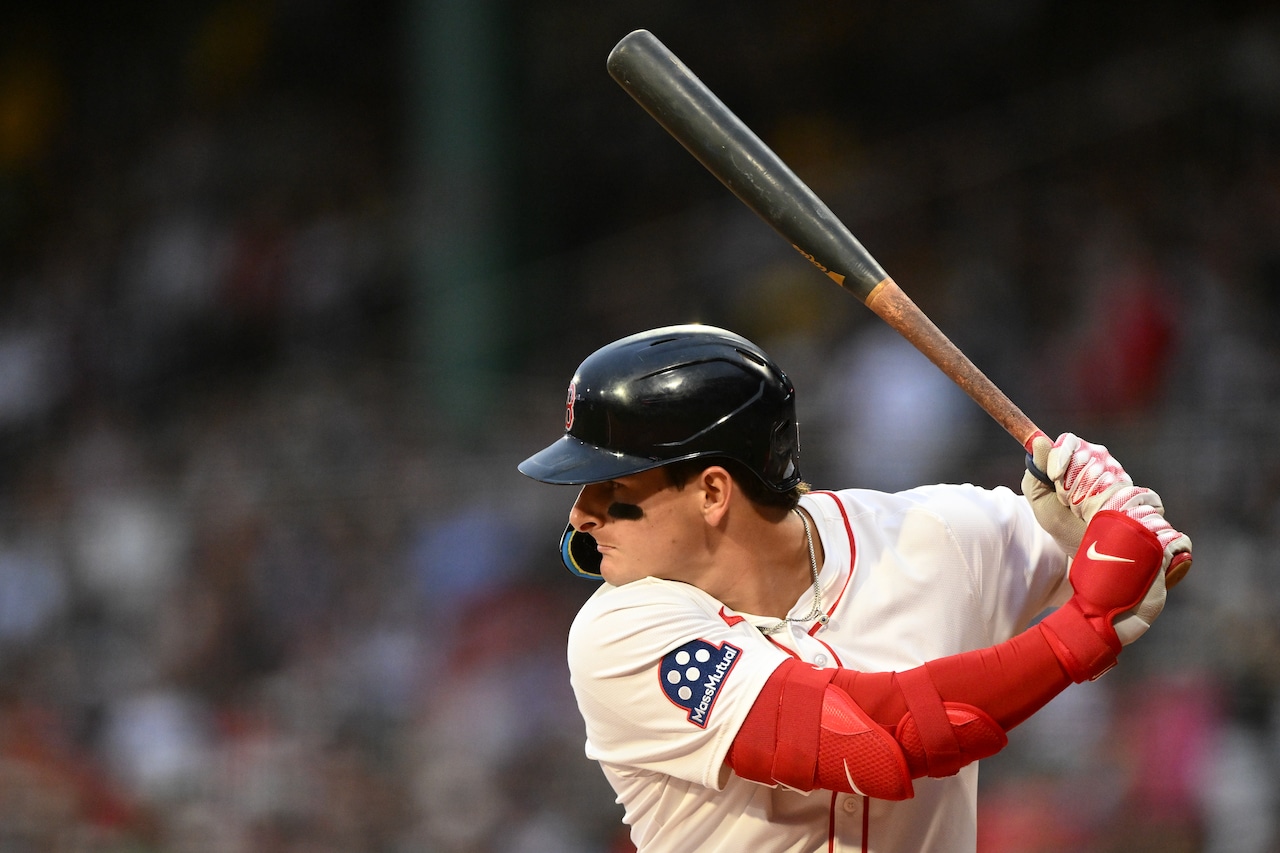 Roman Anthony leaves Boston Red Sox game with left oblique tightness
