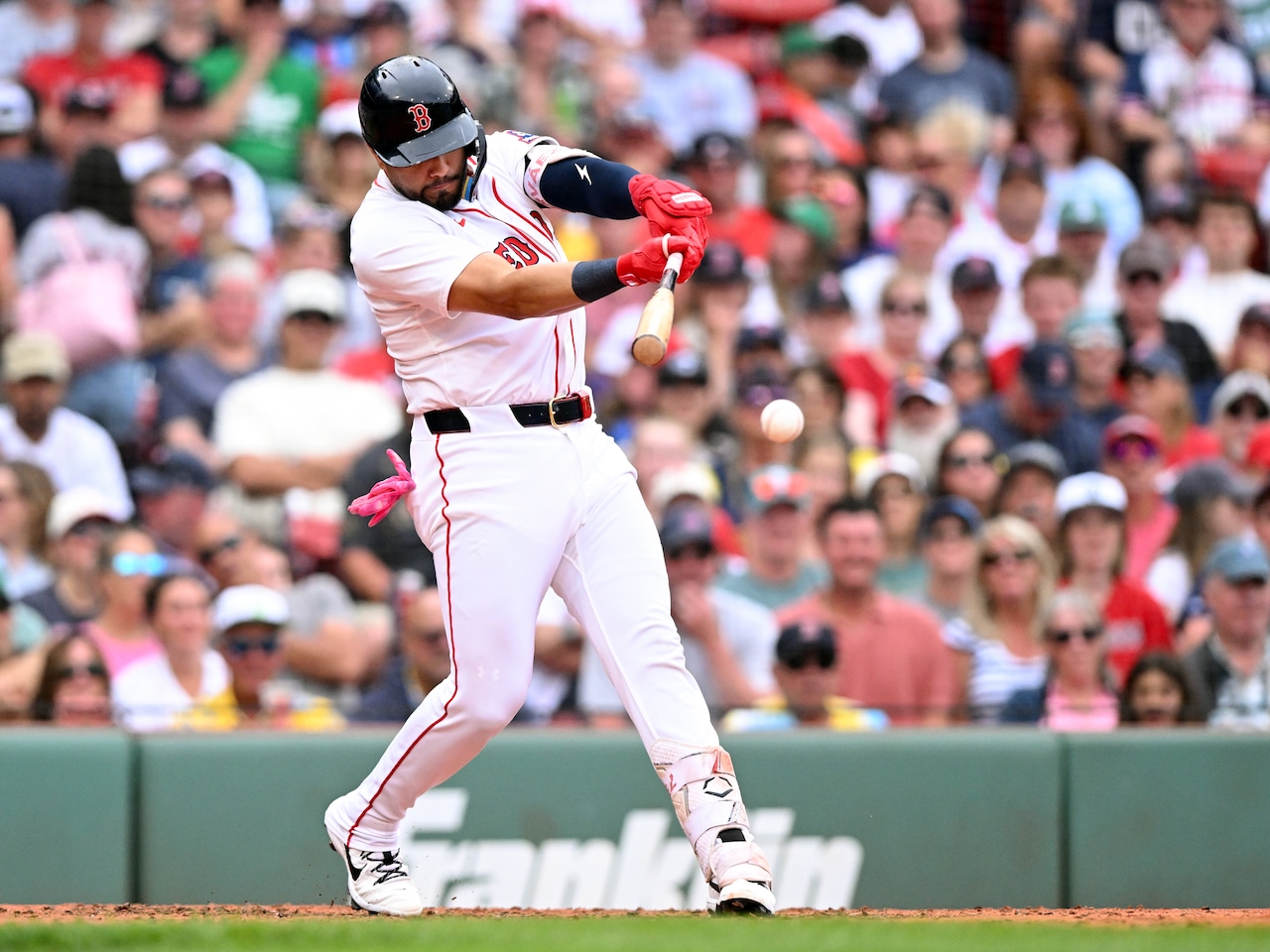 Red Sox catcher comes up big in rare pinch-hit opportunity