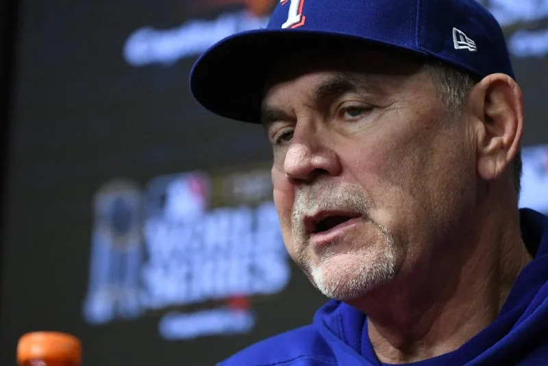 Veteran manager Bruce Bochy was offered an advisory role with the Texas Rangers. File Photo by Ian Halperin/UPI