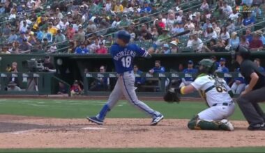 Yastrzemski homers twice as Royals rout A's to finish season with a winning record