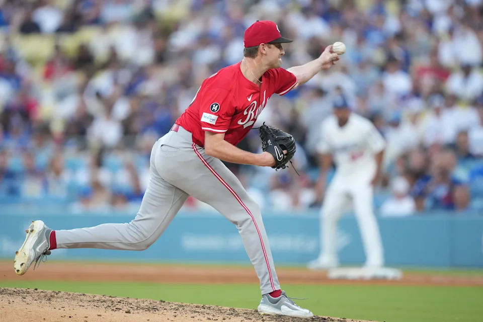 Nick Lodolo was scratched from his last start because of illness, but volunteered to pitch out of the bullpen during the New York Mets series when he felt better.