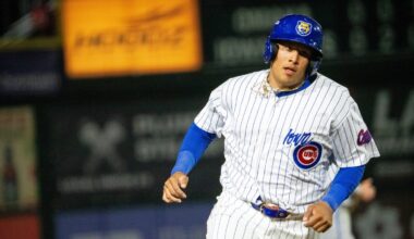 Iowa Cubs catcher Moises Ballesteros making strides behind the plate