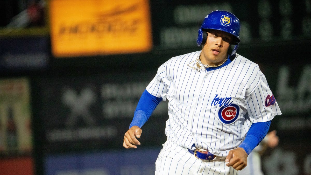 Iowa Cubs catcher Moises Ballesteros making strides behind the plate