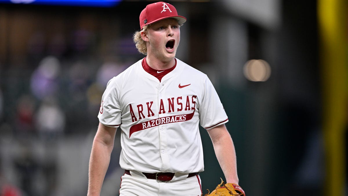 College baseball tournament super regional team rankings