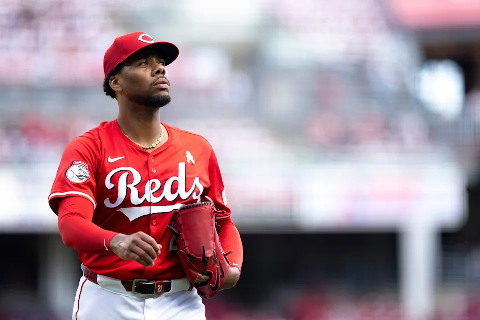Hunter Greene tied a season-high and permitted just one hit over seven innings in the Cincinnati Reds' 3-2 win over the New York Mets Sept. 7. It was the Reds' first series victory since mid-August.