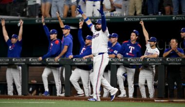 How has Rowdy Tellez fared with the Rangers? Brewers see him this week