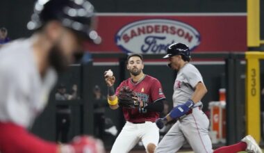 Red Sox get big two-out hits to avoid sweep by Diamondbacks