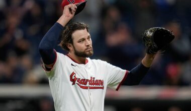 Guardians' no-hit bid ends in eighth; Chapman dominates at 37