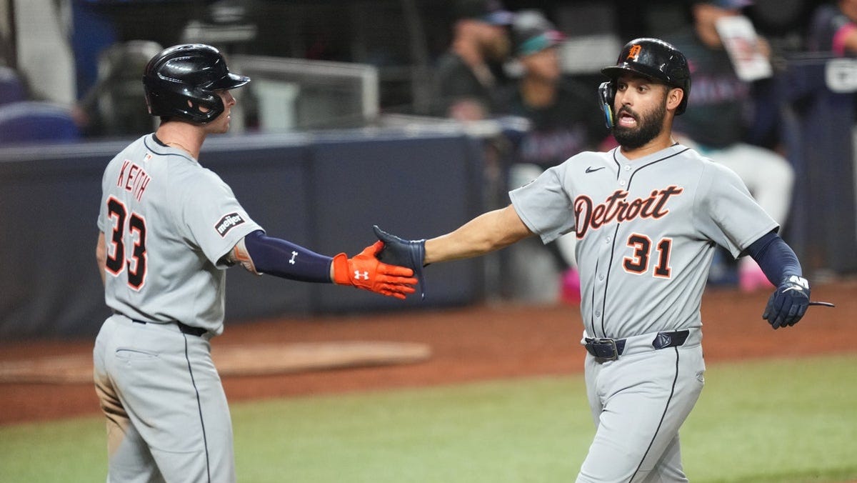 Tigers vs. Marlins player props and odds