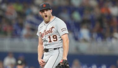Four pitchers combine to stifle Miami Marlins as Detroit Tigers salvage finale