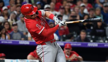Mike Trout hits 400th home run, plays catch with fan who caught ball