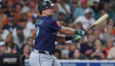 Updates as Mariners catcher chases AL record