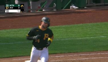 Triolo and Bart both homer to power the Pirates to an 11-0 victory over the Athletics