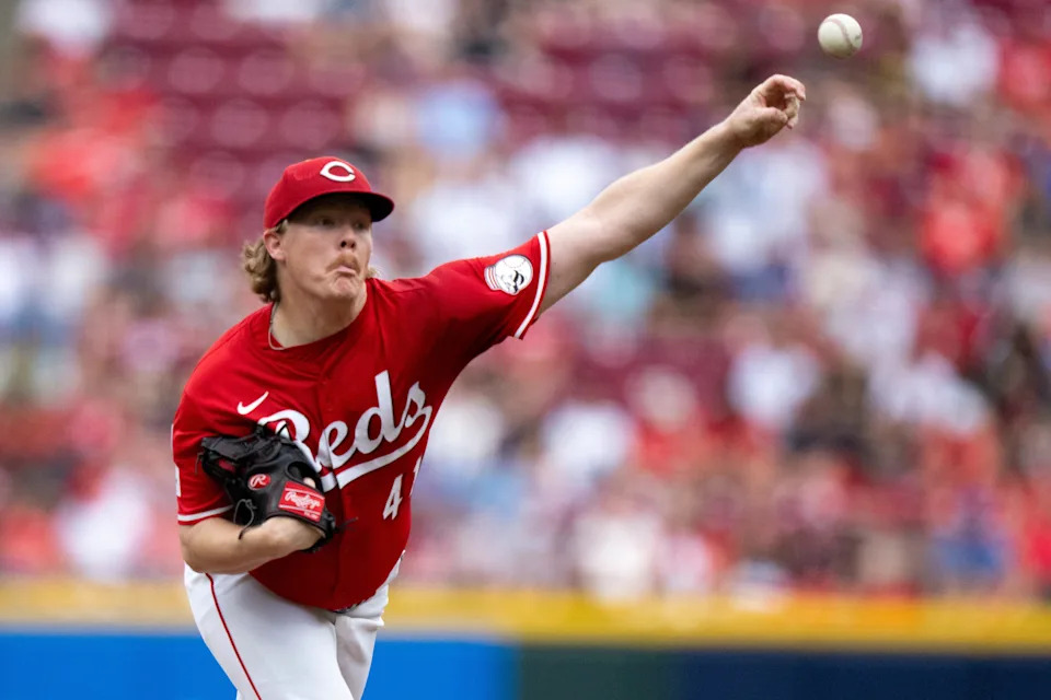 Andrew Abbott, who battled through 4 2/3 shutout innings on Sept. 21, has been one of the aces in what has been a highly ranked starting rotation.