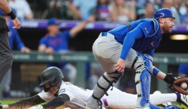 Cubs find just enough offense, win fifth in a row against Rockies this season – The Denver Post