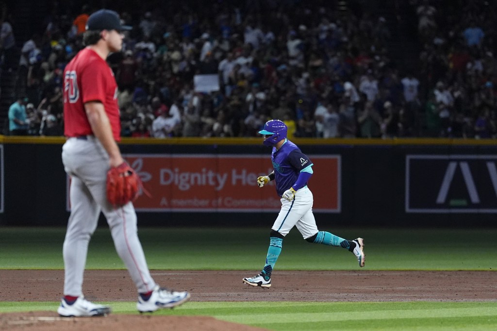 Bookended by pitching implosions, Red Sox drop Diamondbacks series opener