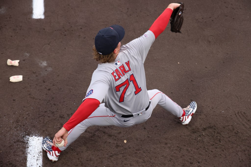 Talented young Red Sox pitchers settling in amid playoff push