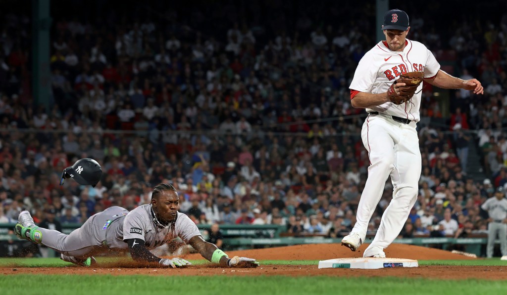 Red Sox score six in first inning, beat Yankees to avoid crushing sweep