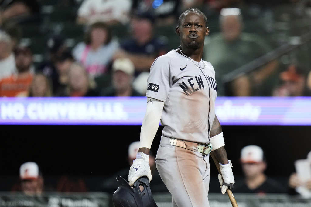 Jazz Chisholm Jr. joins Yankees' exclusive 30-30 club in loss to Orioles